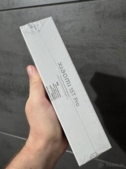 Predám nový nerozbaleny Xiaomi 15T Pro Black 256GB.