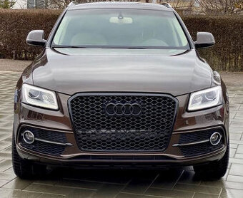 AUDI Q5 8R FACELIFT predná maska / HONEYCOMB / ČIERNA