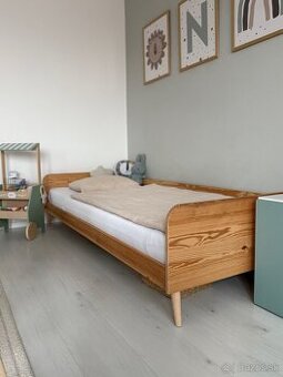 Detská posteľ 90x200 + nový matrac