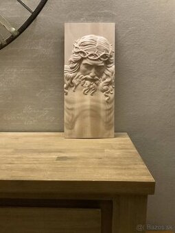 Drevorezba Ježiš Kristus