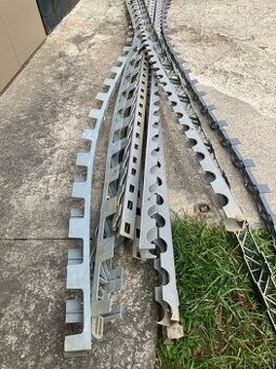 Upínacie listy pre podlahové kúrenie