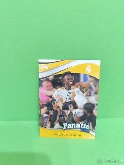 Fanatic Fans Vinicius Junior Real Madrid Topps Fan Set 2024/