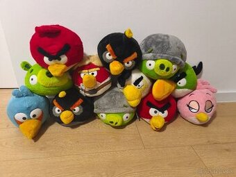 Kolekcia plyšákov Angry Birds