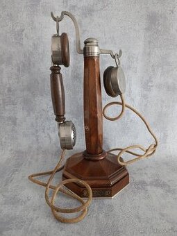 Historický krásný franc.telefon GRAMMONT se štítkem