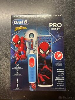 Predám Oral-B Pro Kids s puzdrom (Spiderman a Frozen)
