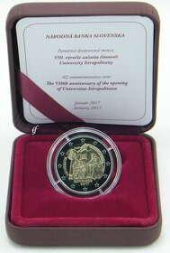 2 euro minca Slovensko 2017
