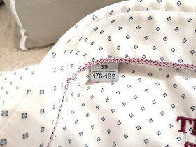 Na predaj veľmi pekná biela pánska košeľa č. 39 - 1