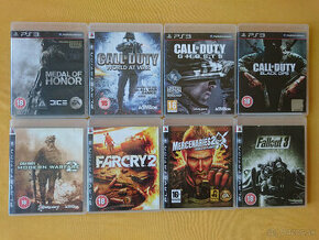 Hra na PS3 - MEDAL OF HONOR, CALL OF DUTY, FALLOUT - 1