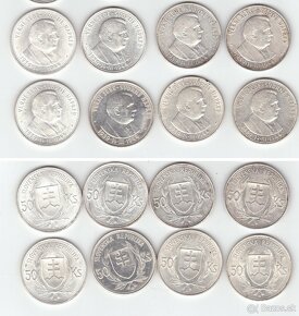 Strieborné mince Slovenský štát - AG