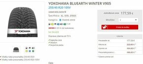 Pneu Yokohama BluEarth