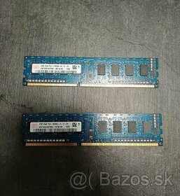 Pamäte RAM DDR3 2x 2GB 1333Mhz