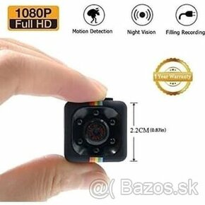 Mini kamera Full HD 1080P COP CAM čierna