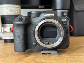 Canon R6 - Telo, 50tis, Komplet balenie, 2 baterky