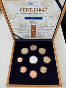 Súbor mincí 20. výročie vstupu SR do EÚ