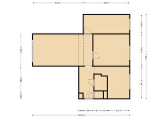 NOVÁ PONUKA - 3 IZB TEHLOVÝ BYT, RASTISLAVOVA, JUH