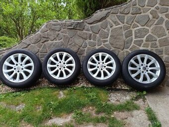 Predám zachovalé hliníkové alu disky 5x112 R16