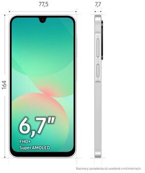 Galaxy A26 6 GB/128 GB White