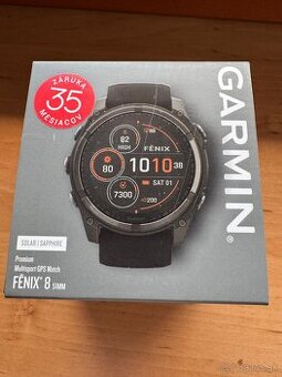 GARMIN fenix 8 solar saphire