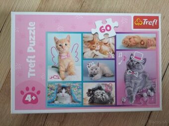 Detské puzzle mačky