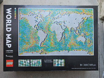 LEGO Art 31203 Mapa sveta