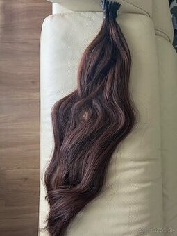 Ruske vlasy 50cm, NOVÉ raz napojene.