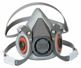 Predám novú polomasku 3M 6200 + 4 ks filtre 2091