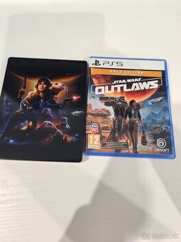 Star Wars - Outlaws + Steelbook 40e PS5