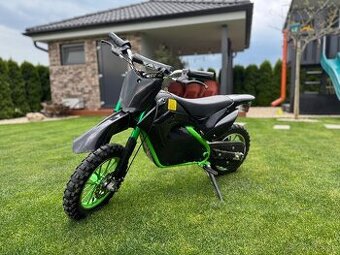 Detská akumulátorová motorka cross, nové batérie so zárukou