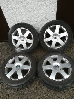 kolesa, elektrony, alu disky, R16 5x112 , octavia 2 skoda