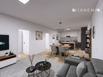IBA U NÁS Novostavba 4i. byt s parkovaním a pozemkom 450m2