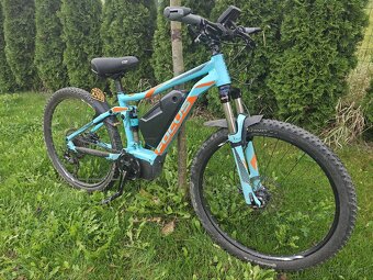 Nemecký celoodpružený elektrobicykel trail/zjazd/cyklokros