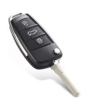 Obal kľúča Audi 3 tlačidla