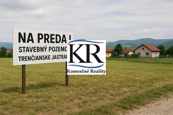 Na predaj - stavebný pozemok v Trenčianskom Jastrabí.