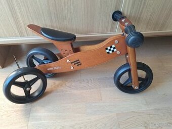 Milly Mally trojkolka, odrážadlo drevené