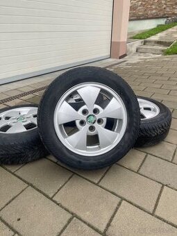 5x100 r14" alu disky Škoda Fabia 1,Roomster