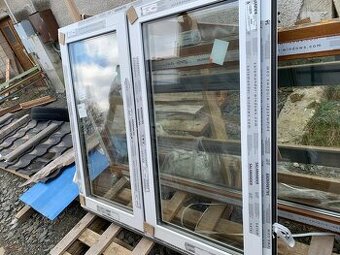 Plastové okno 1560 x 1430 mm