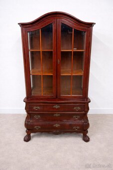 Presklená skriňa z masívu - 1