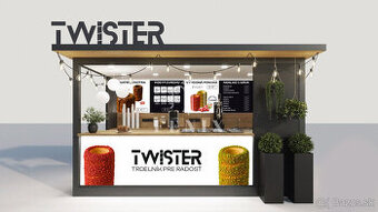 NA ODSTÚPENIE  TWISTER – výroba tradičných trdelníkov