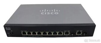 Kúpim Cisco SG350-10P (alebo len -10 bez PoE)