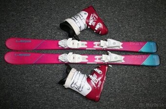 dievcenské lyže Elan 120 cm , lyžiarky Nordica
