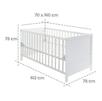 Kombinovaná postieľka s matracom, Tchibo