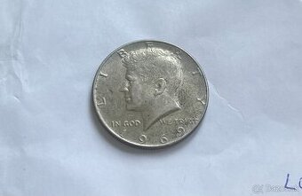 1/2 dollar 1969