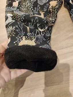 Hrubé softshellove nohavice