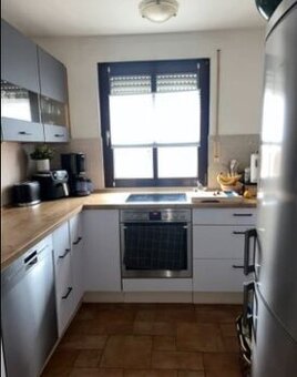 Moderní šedá linka se spotřebiči,6383