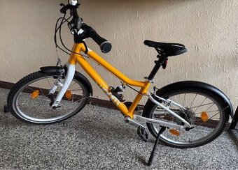 Detsky bicykel Woom 4 zlty