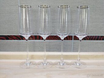 poháre na sekt 250ml, víno 400ml