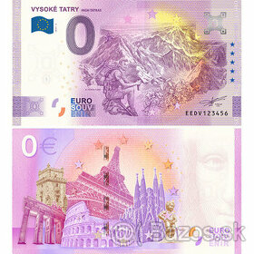 Predám 0 € bankovky od 3,50 rok 2023