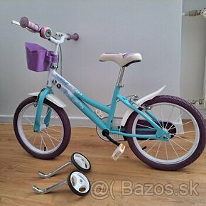 Detský dievčenský bicykel 16"