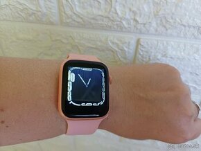 Ružové inteligentné hodinky Smart Watch-NOVÉ - 1