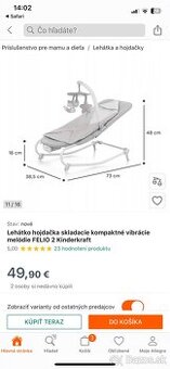 Lehátko pre bábätka